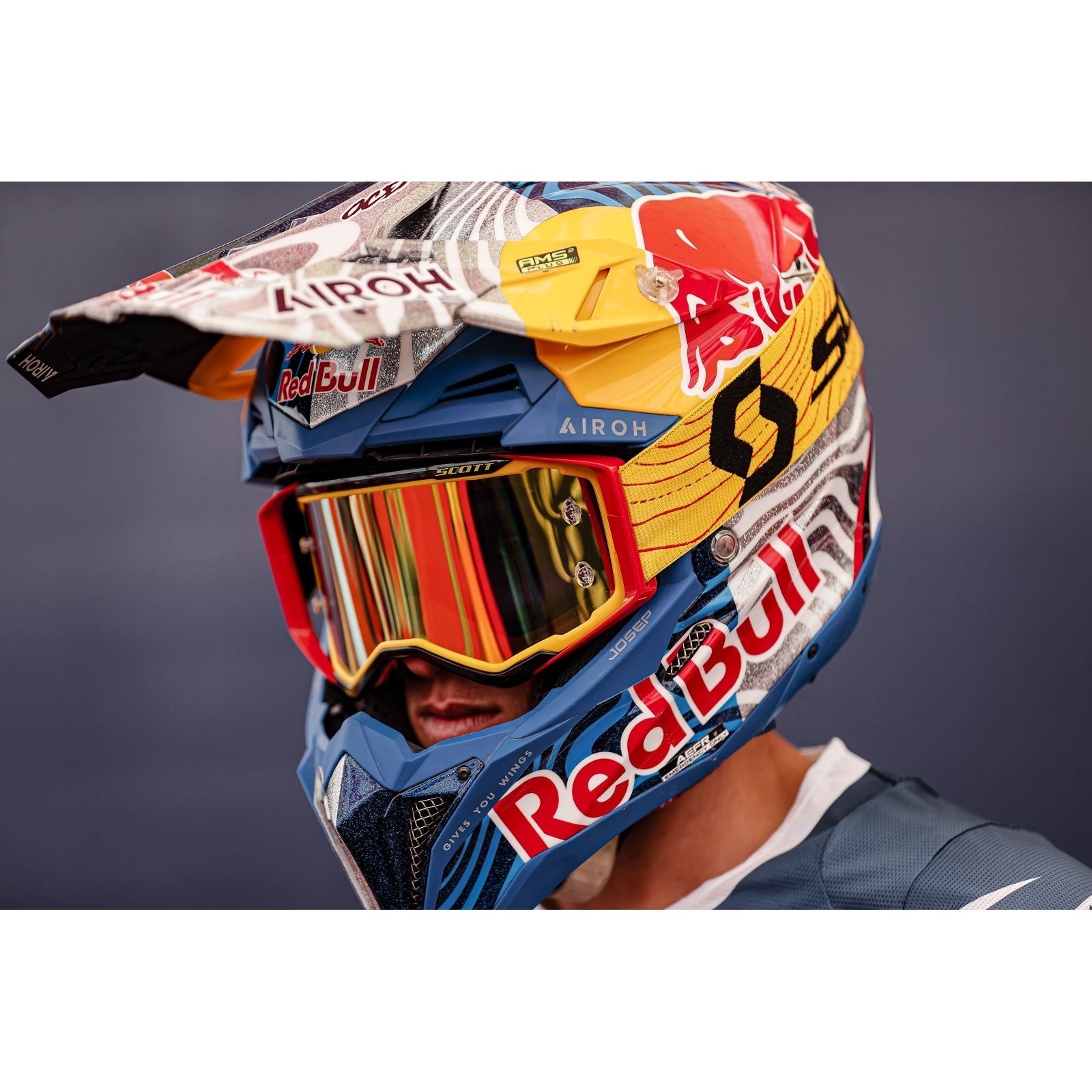 Scott Prospect Goggles - 6DAYS® Spain - Red/Yellow - Yellow Chrome 423028-1648289_1480286