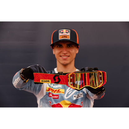 Scott Prospect Goggles - 6DAYS® Spain - Red/Yellow - Yellow Chrome 423028-1648289_1480285