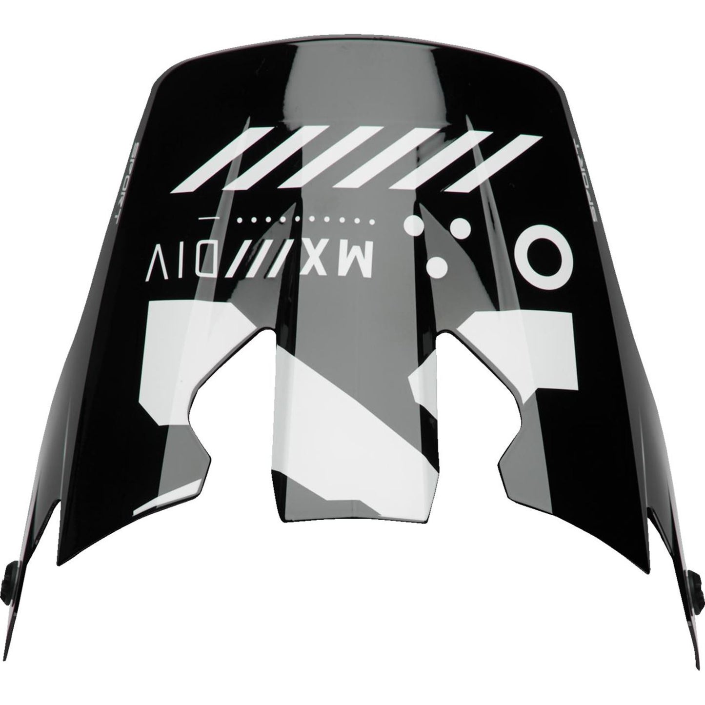 Thor Reflex Sport Visor - Strike - Black/Red 0132-1833_1490592