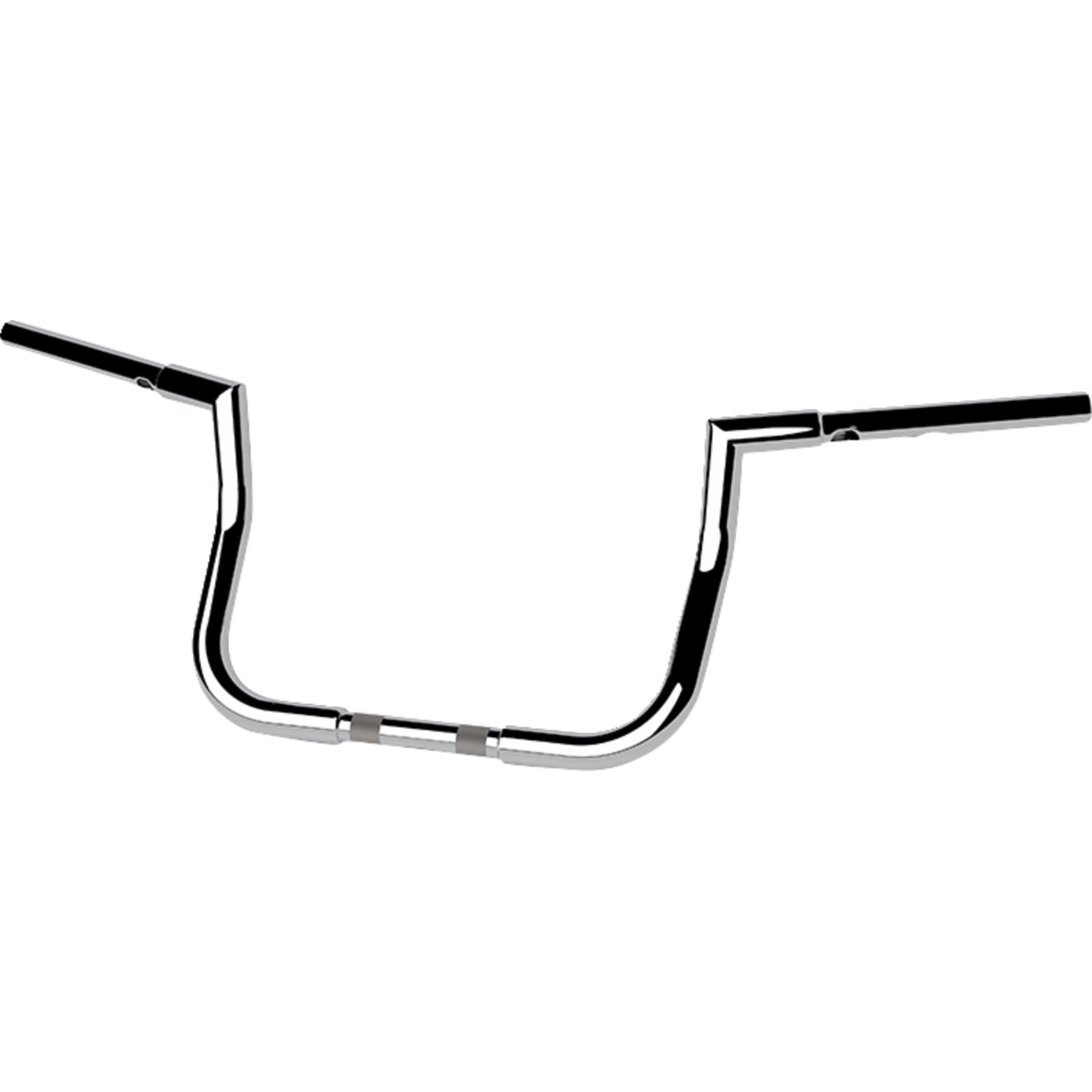LA Choppers Handlebar - Twin Peaks - Bagger - 10" - Chrome [MPN: LA-7367-10]_1480358