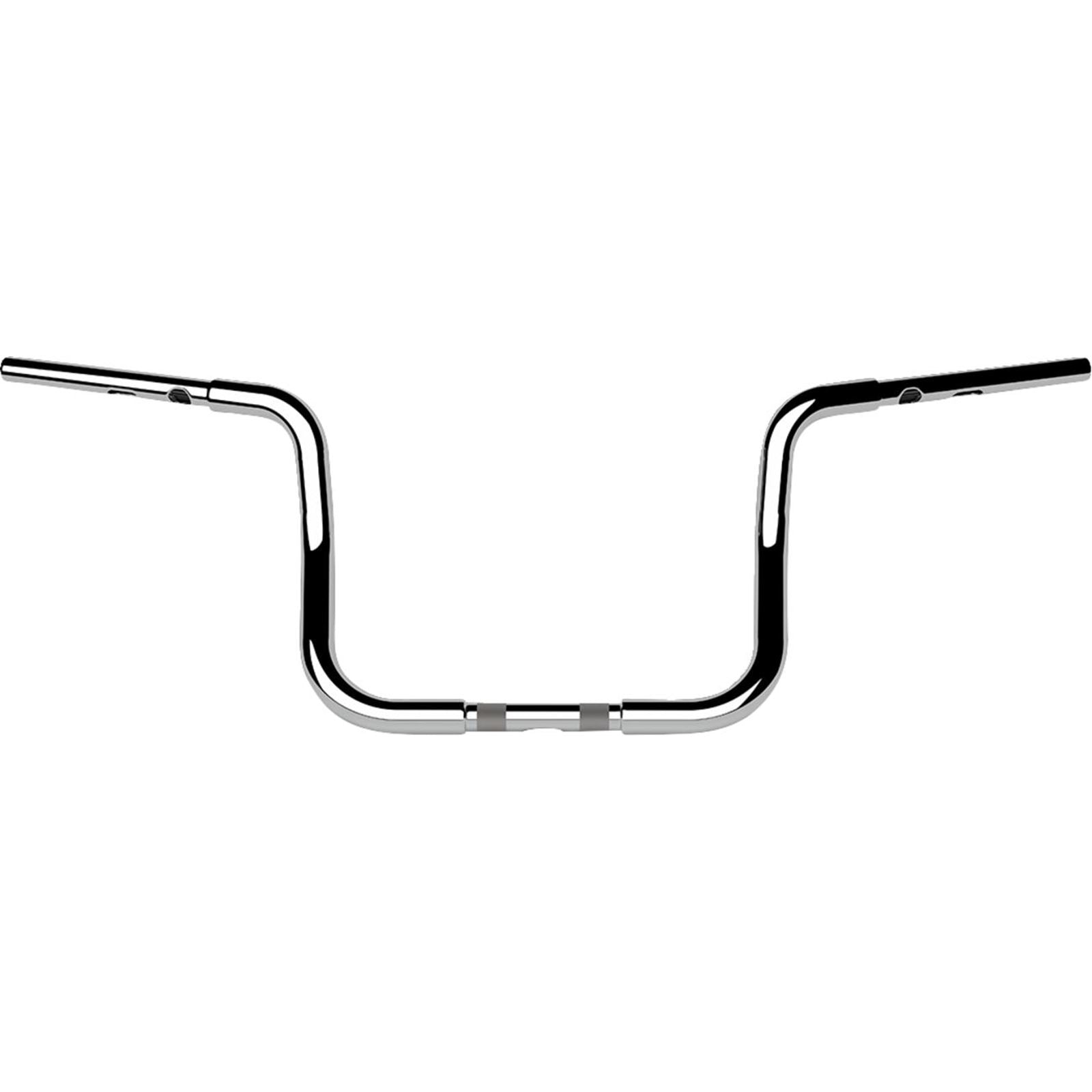 LA Choppers Handlebar - Twin Round - 1-1/4" x 10" - Chrome [MPN: LA-7347-10]_1482604
