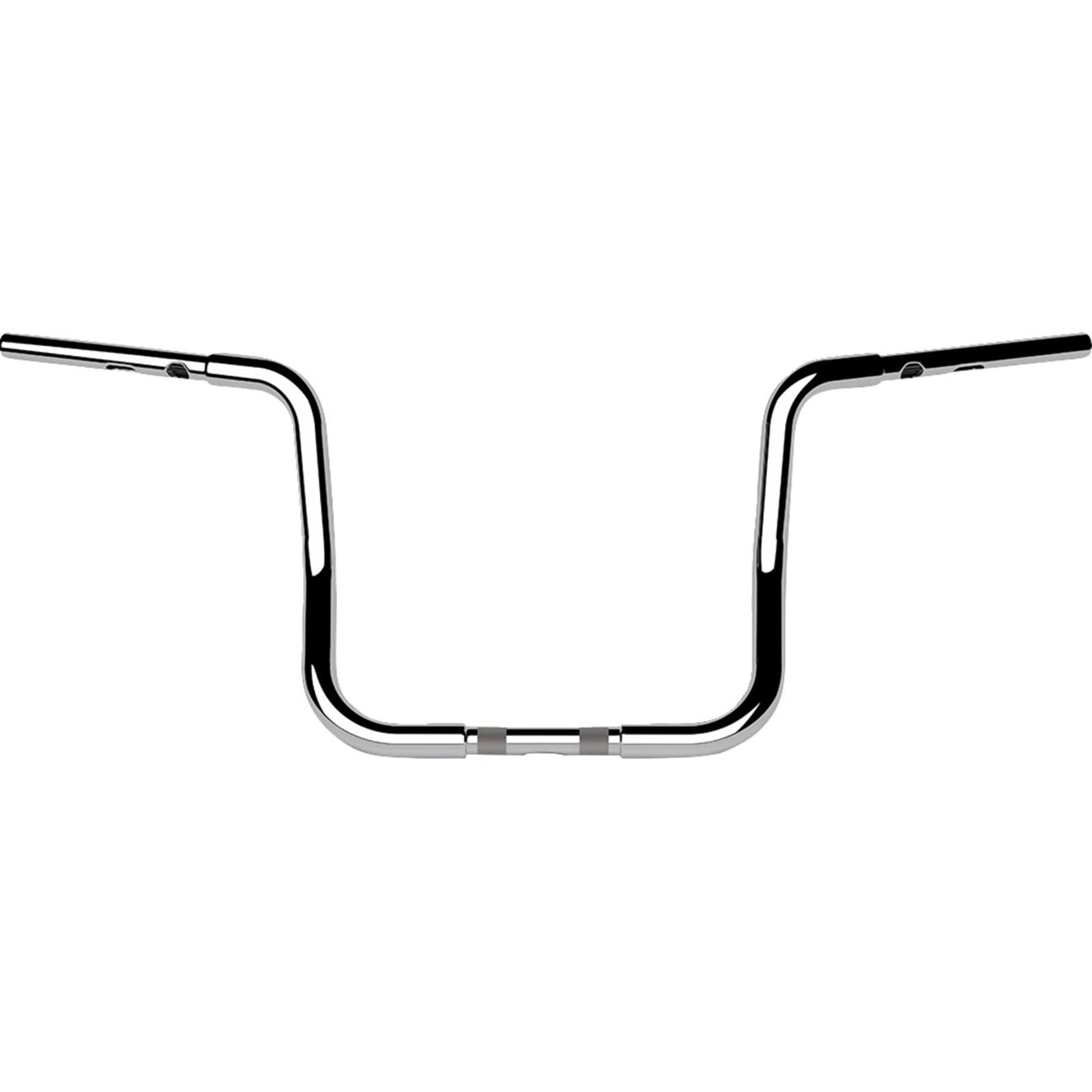 LA Choppers Handlebar - Twin Round - 1-1/4" x 12" - Chrome [MPN: LA-7347-12]_1482601