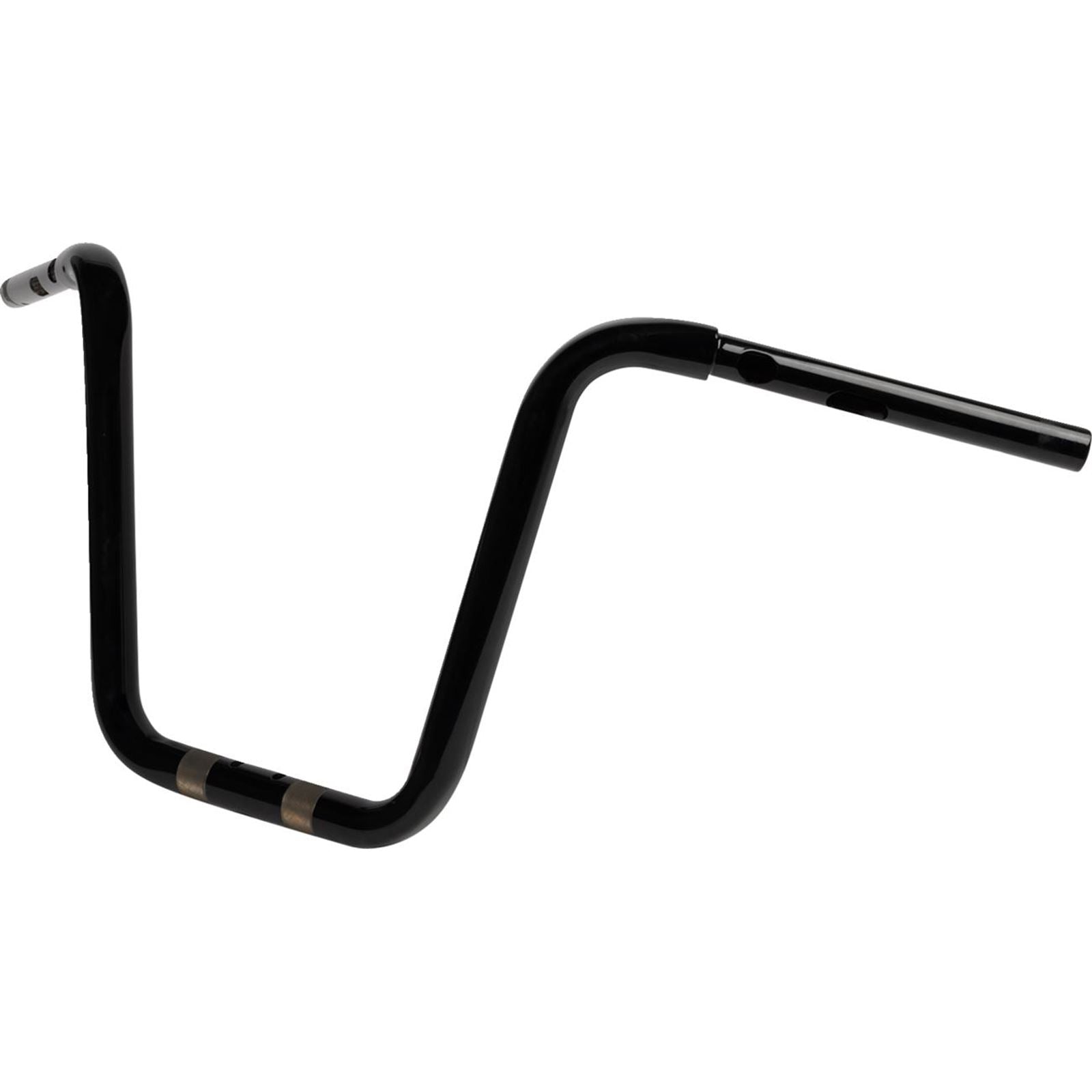LA Choppers Handlebar - Twin Round - 1-1/4" x 12" - Black [MPN: LA-7348-12B]_1707294