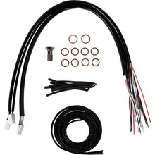 LA Choppers Handlebar Cable/Brake Line Kit - Complete - Stainless [MPN: LA-8059KT2-08]_1523749