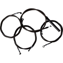 LA Choppers Handlebar Cable/Brake Line Kit - Complete - 15" - 17" Midnight [MPN: LA-8059KT2-16M]_1493939