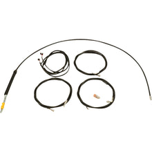 LA Choppers Cable Kit - 15" - 17" Handlebars - Black [MPN: LA-8059KT3-16B]_1480374