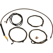 LA Choppers Cable Kit - 18" - 20" Handlebars - Midnight [MPN: LA-8059KT3-19M]_1480378