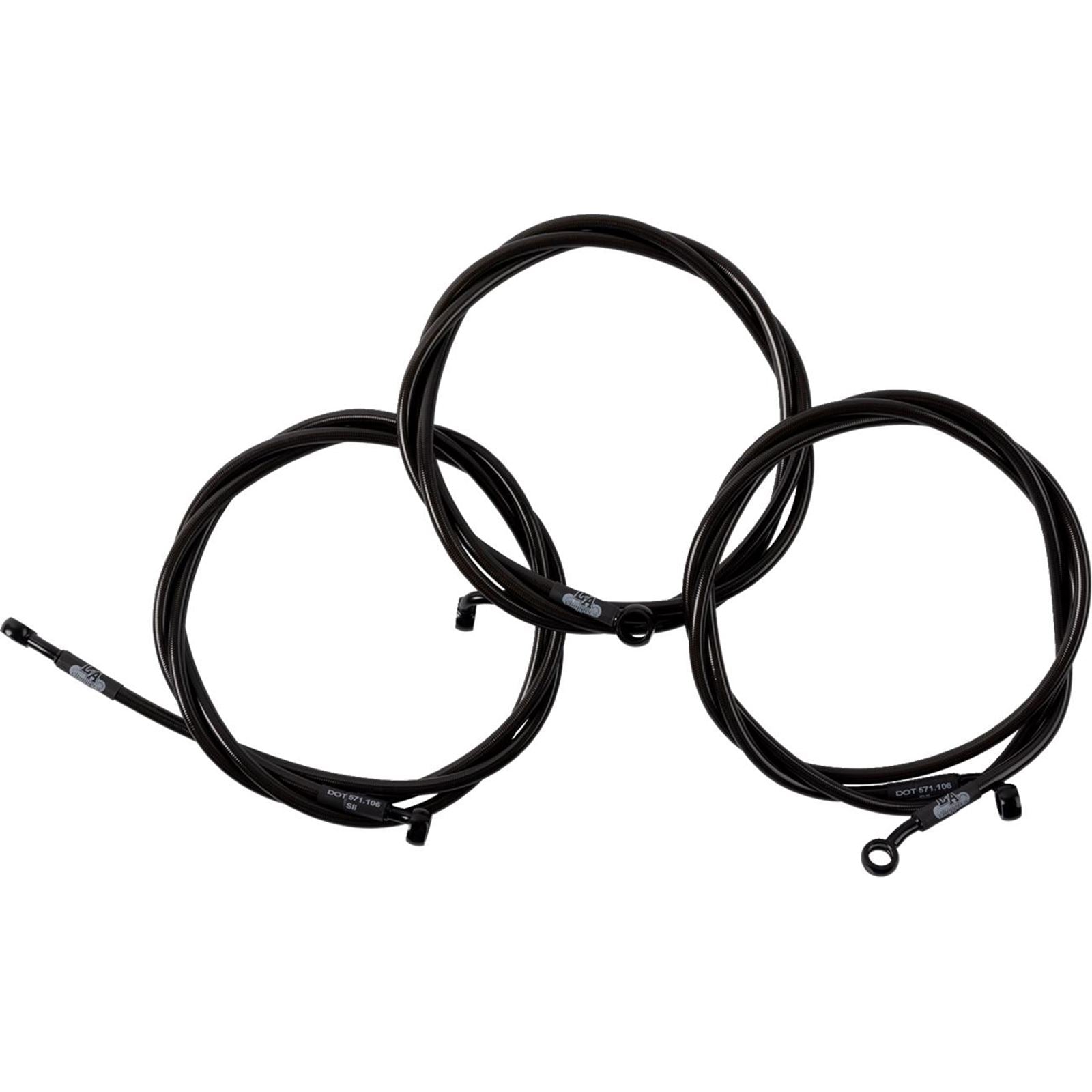 LA Choppers Brake Line - 24"+ - '12-'14 FL [MPN: LA-8059B13M]_1490685