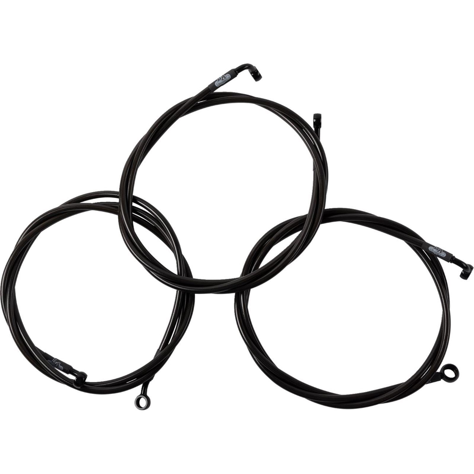 LA Choppers Brake Line - 24"+ - '15-'17 FL [MPN: LA-8059B16M]_1490691