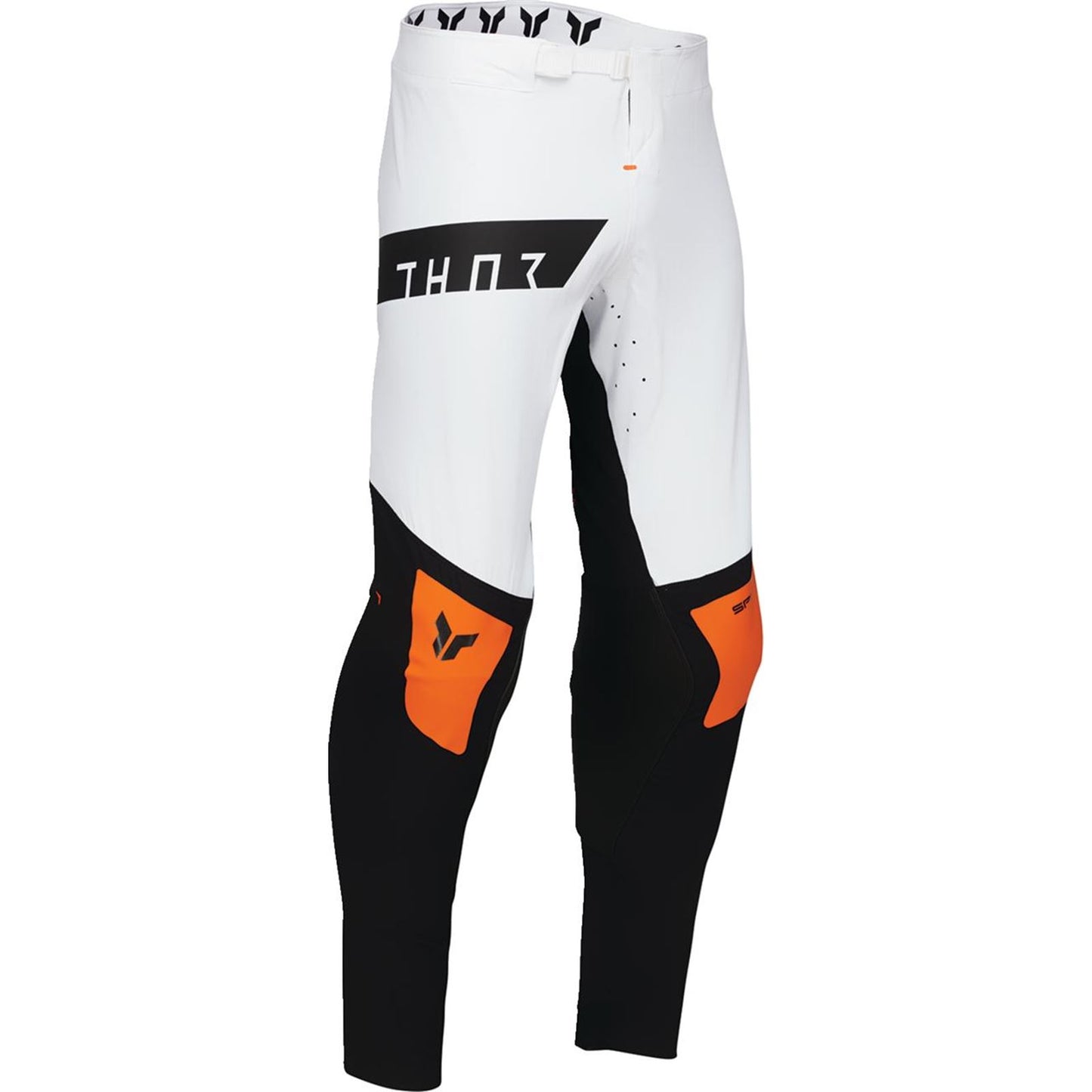 Thor Sportmode Rogue Pants - White/Orange - Size 34 OPEN BOX [MPN: 2901-11881]_1777769