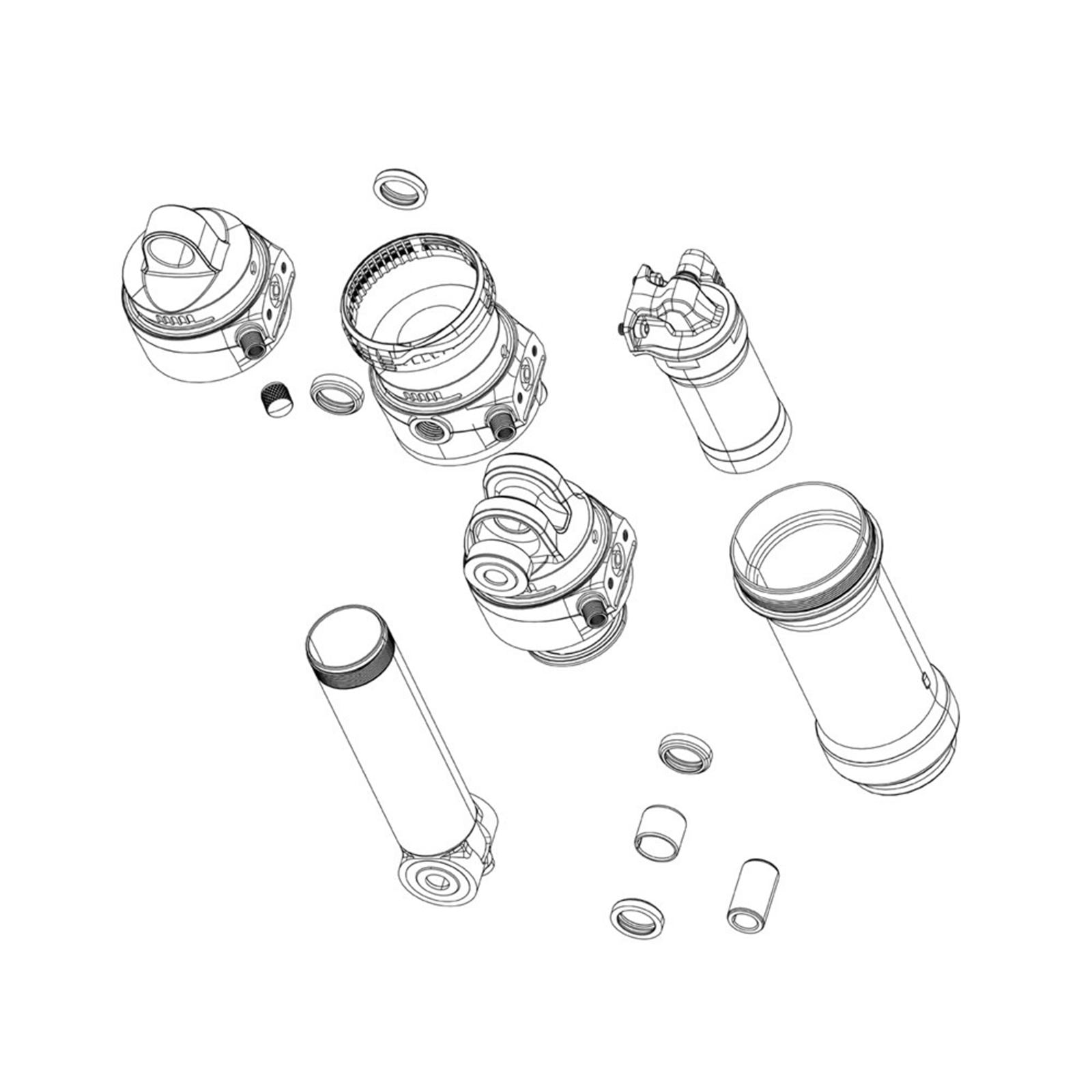 RockShox XL Air Can Volume Reducer - 4pcs 11.4118.051.012_1489758