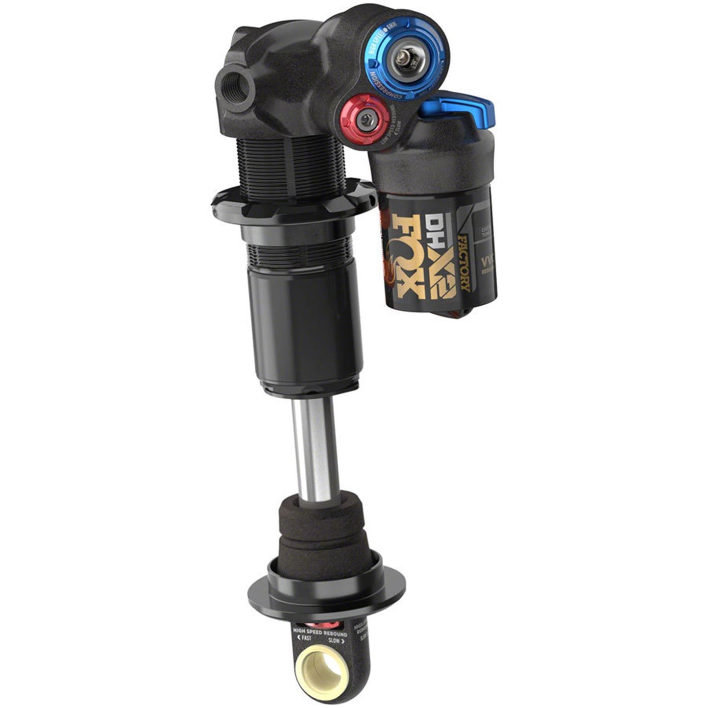 Fox Factory DHX2 Factory Rear Shock - Trunnion Metric - 185 x 55 mm 978-01-592_1751397