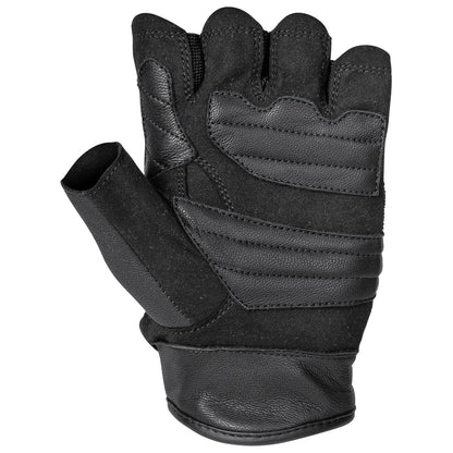 Cortech Flip-Off Fingerless Gloves - Black_1481865