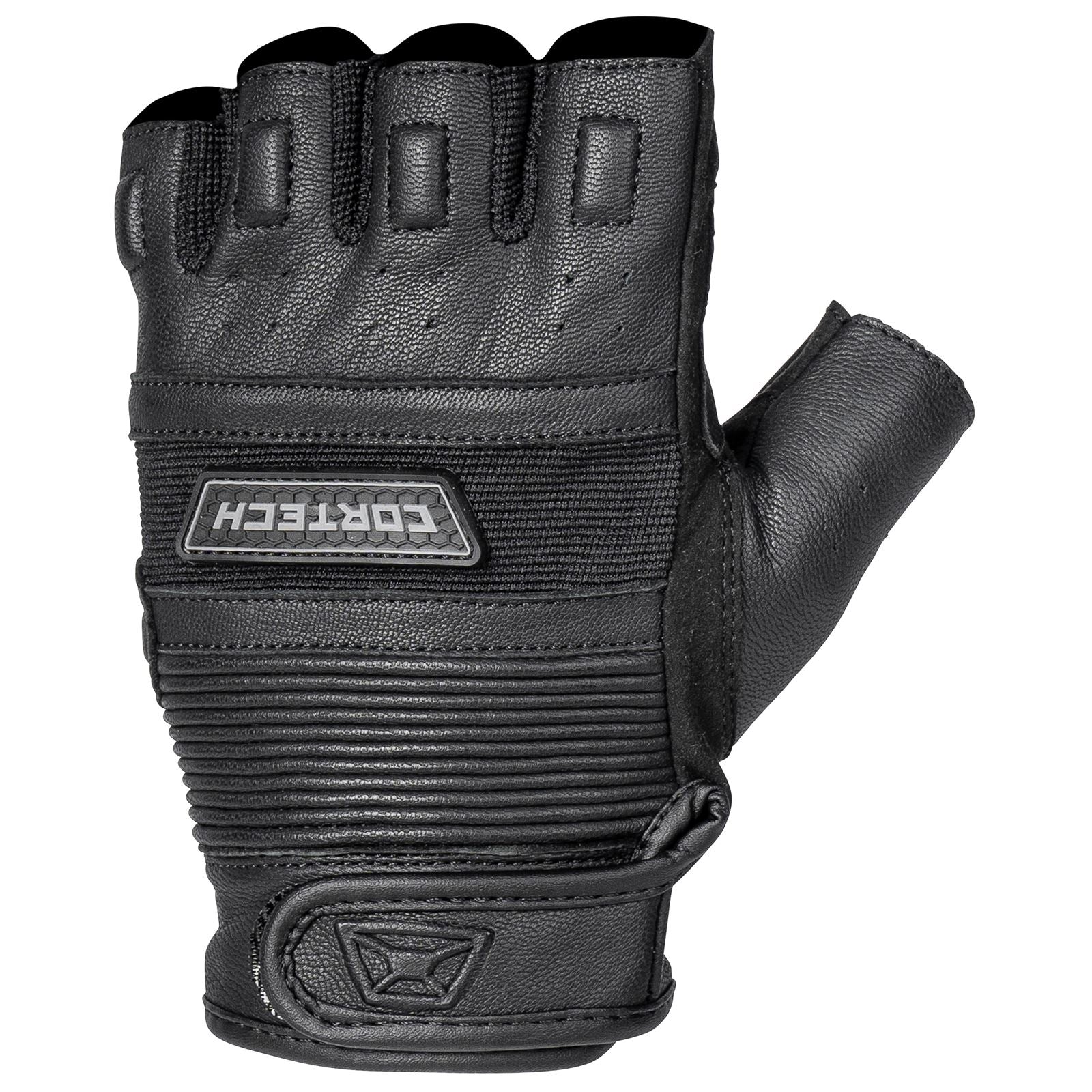Cortech Flip-Off Fingerless Gloves - Black_1481866