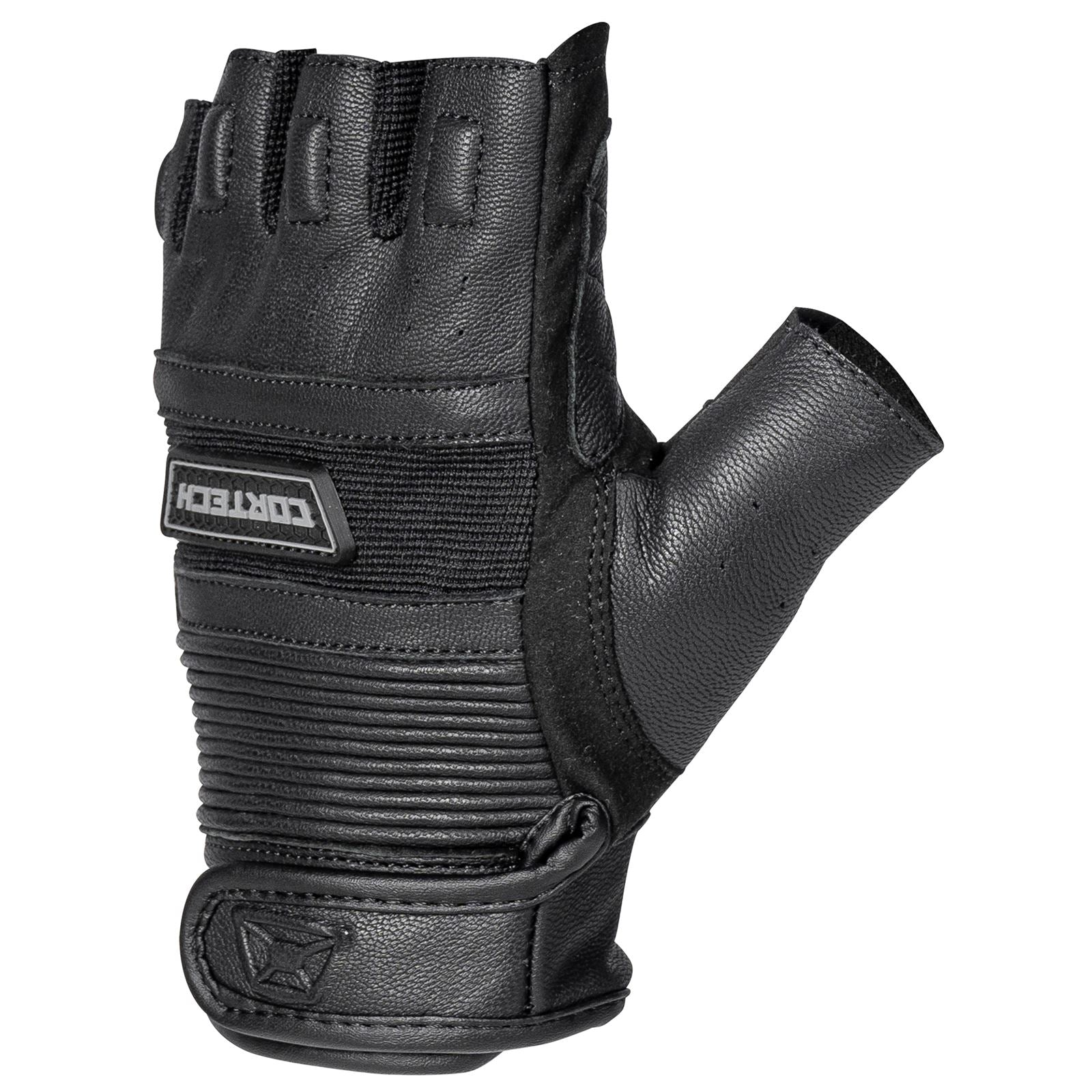 Cortech Flip-Off Fingerless Gloves - Black_1481867