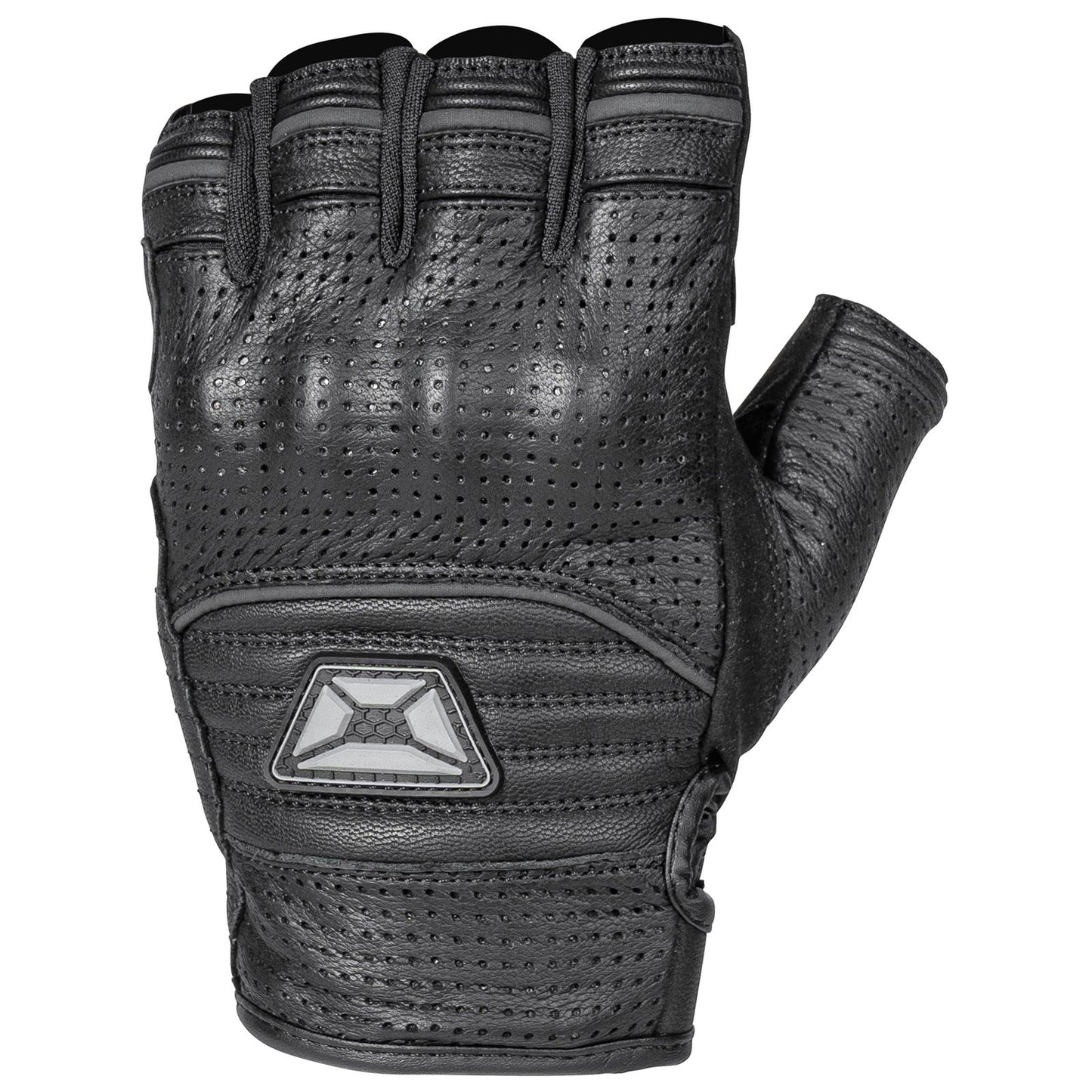 Cortech Flip-Off Armored Fingerless Gloves - Black_1481904