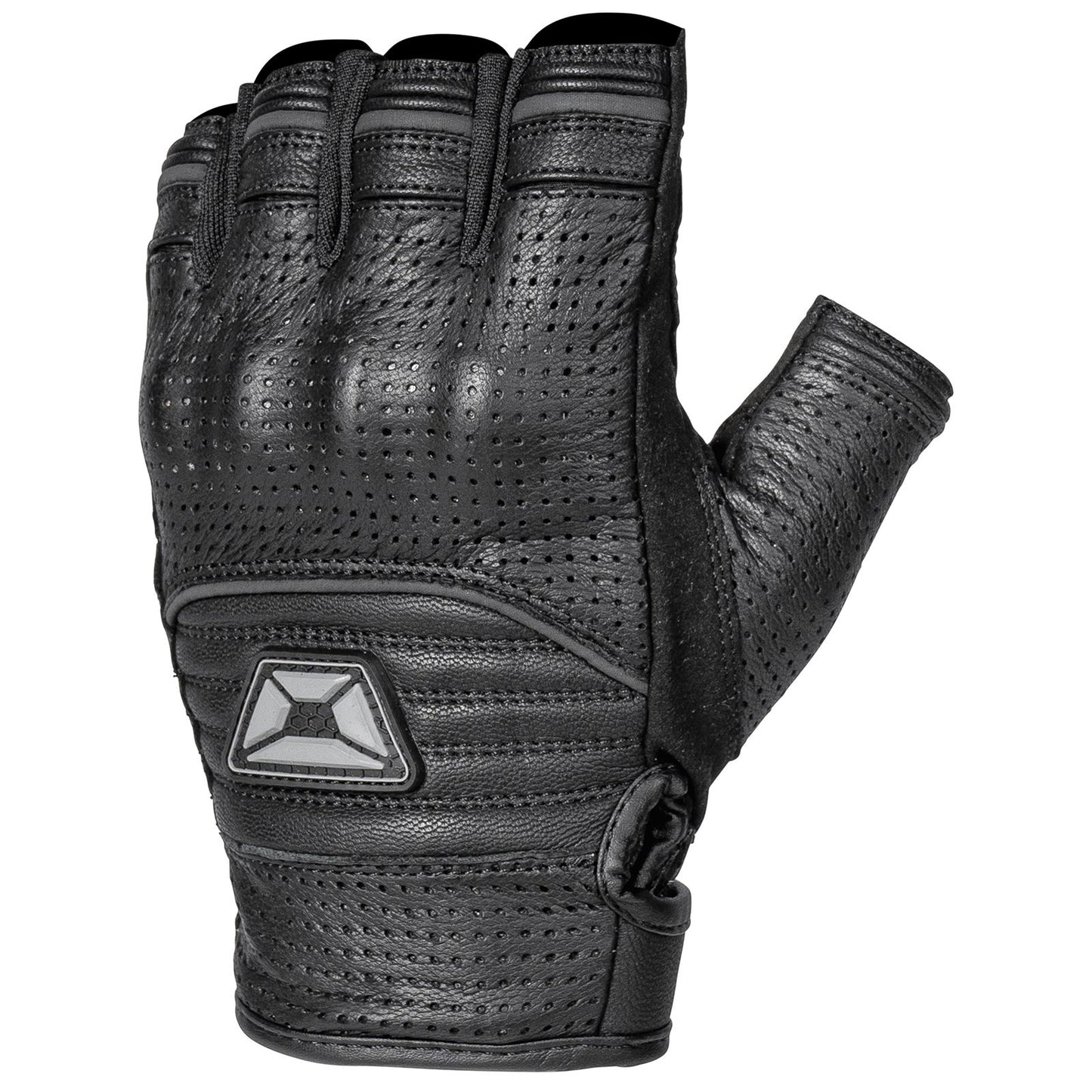 Cortech Flip-Off Armored Fingerless Gloves - Black_1481890