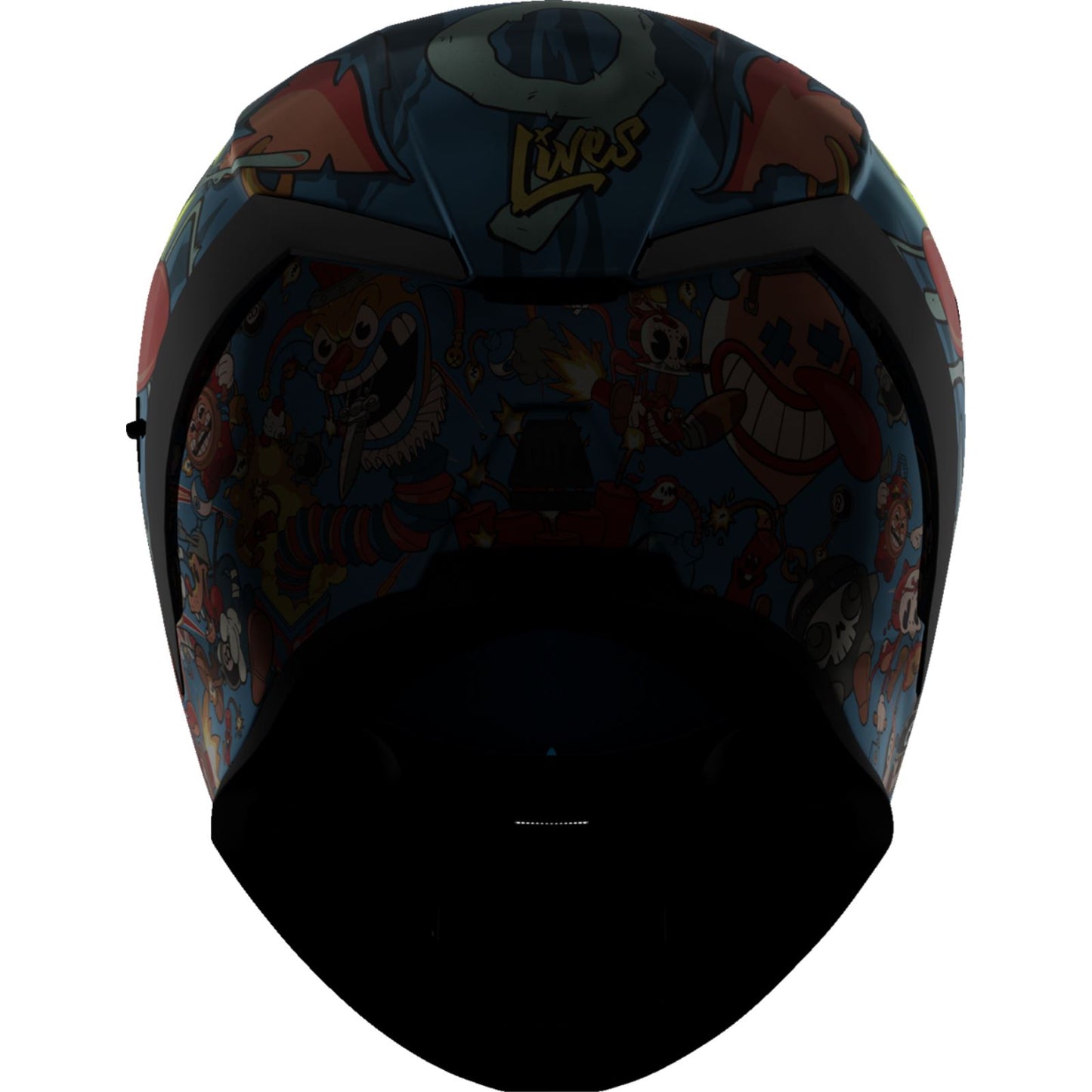 Icon Airform™ Helmet - 9 Lives - Blue_1483292
