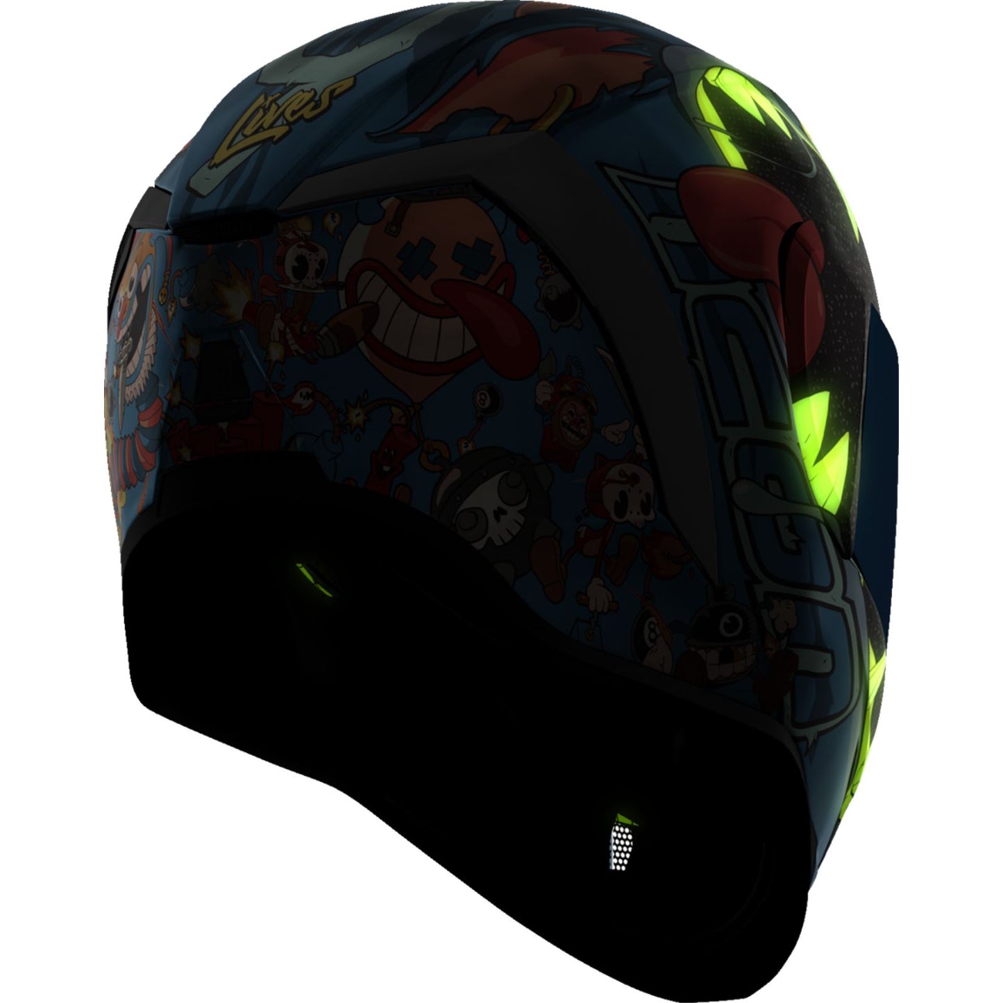 Icon Airform™ Helmet - 9 Lives - Blue_1483293