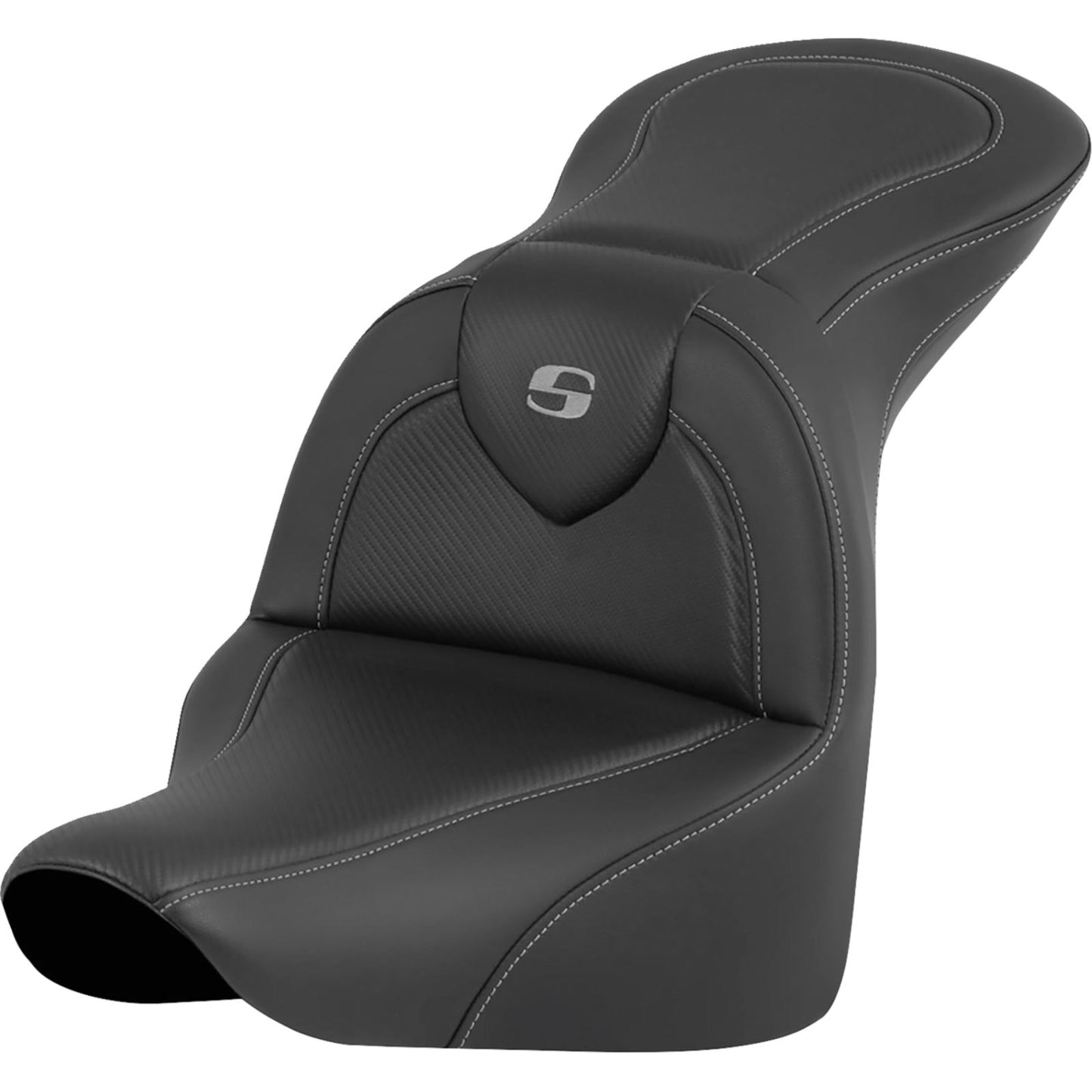 Saddlemen RoadSofa™ Seat - Carbon Fiber - FLFB/FXBR '18-'24 818-27-185_1483325