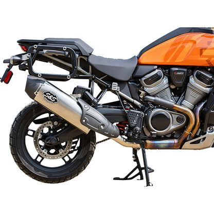 S&S Cycle Slip-On Muffler - Brushed Stainless Steel - 50-State for Pan American [MPN: 550-1081]_1483366