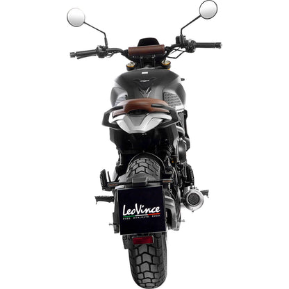 Leovince LV-10 Slip-On Muffler - Stainless Steel for Moto Morini [MPN: 15267U]_1483377