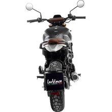 Leovince LV-10 Slip-On Muffler - Black Stainless Steel for Moto Morini [MPN: 15267BU]_1483391