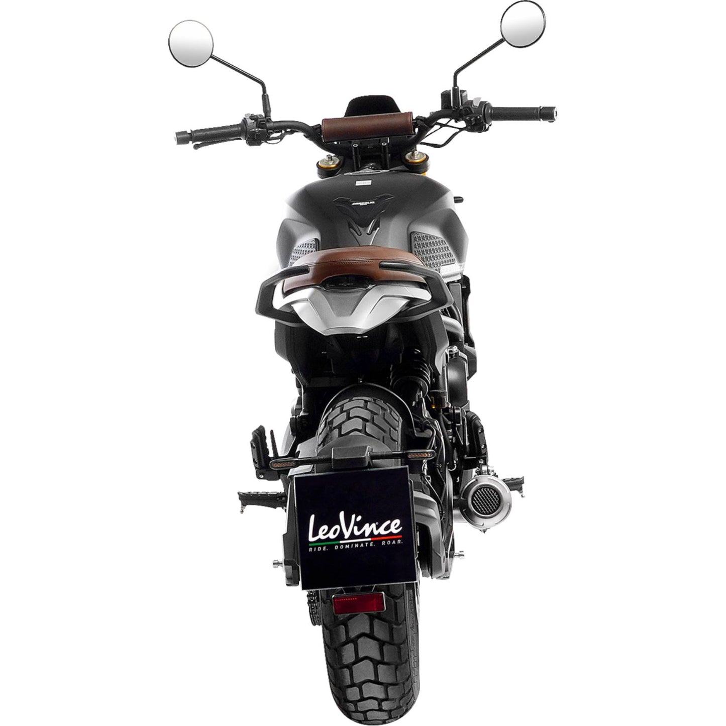 LeoVince LV-10 Slip-On Muffler - Carbon Fiber for Moto Morini [MPN: 15267CU]_1483387