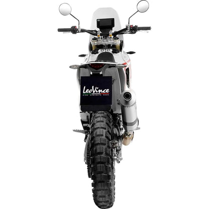 Leovince Slip-On Muffler - Stainless Steel for 2024 Kove 450 Rally [MPN: 14449EU]_1736067