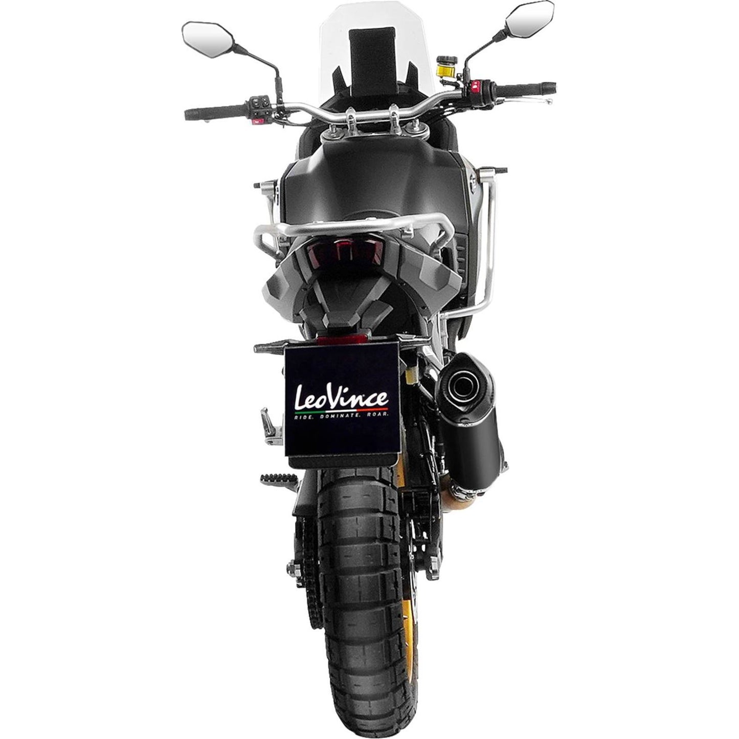 Leovince LV OneSlip-On Muffler - Black Stainless Steel [MPN: 14451EBU]_1487010