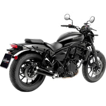 LeoVince Classic Racer Slip-On Muffler - Black for Kawasaki Eliminator 500 [MPN: 15010BU]_1828528