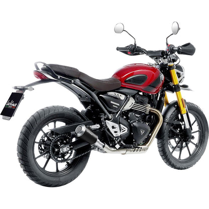 Leovince LV-10 Slip-On Muffler - Black Stainless Steel for Scrambler/Speed 400 [MPN: 15268BU]_1487018