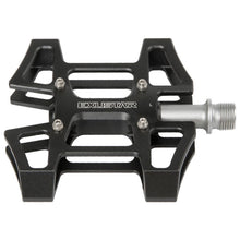 Exustar E-PC915 Lite Platform Pedals Body: Aluminum Spindle: Cr-Mo 9/16'' - Black [MPN: 311013]_1483660