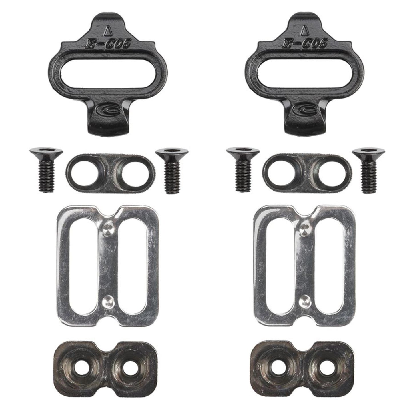 Exustar E-C05F Cleats Compatibility: SPD - Float: 6° - Black [MPN: 311796]_1483711