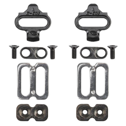Exustar E-C05F Cleats Compatibility: SPD - Float: 6° - Black [MPN: 311796]_1483711