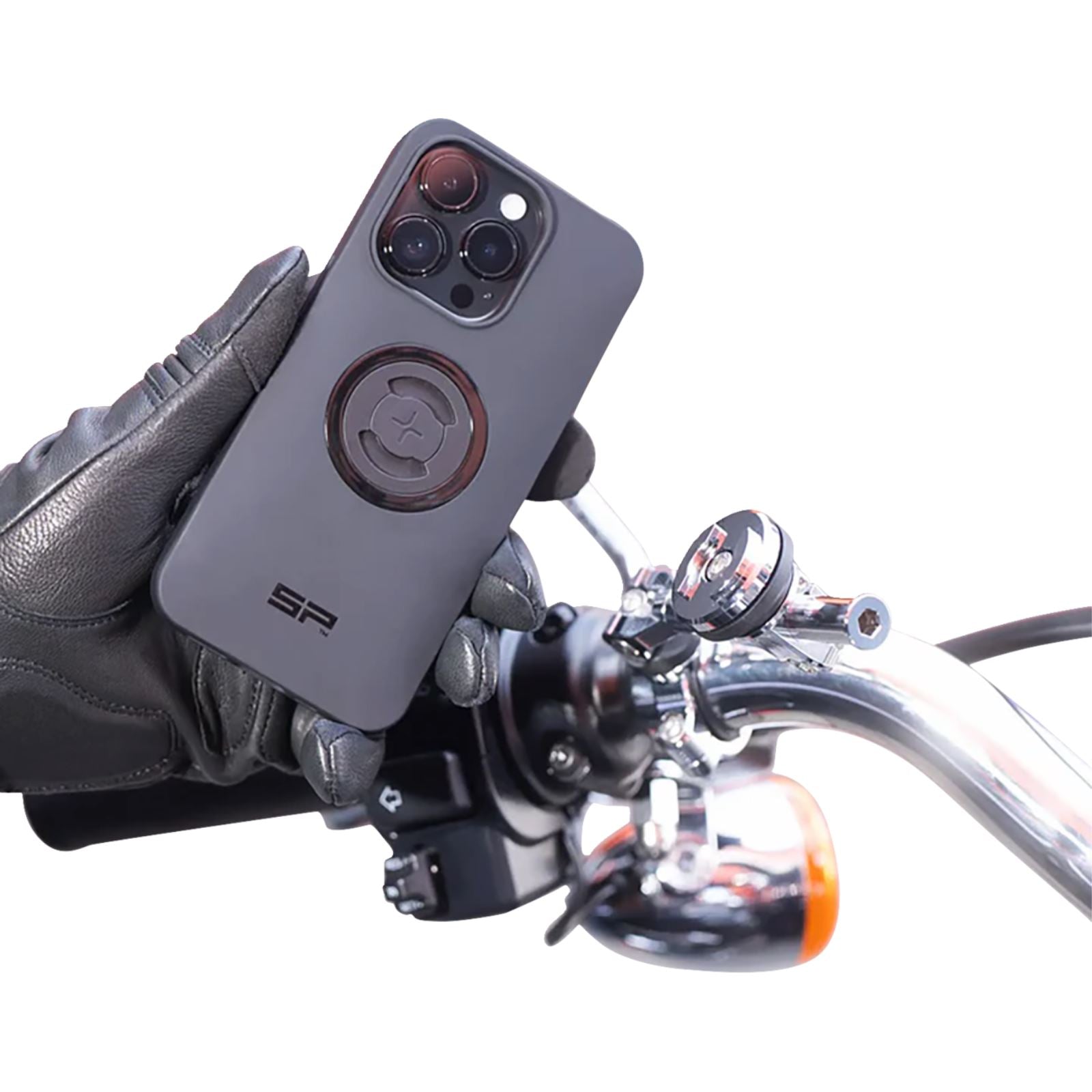 SP Connect 3D Phone Mount - 1-1/2" - Chrome [MPN: 52878]_1485081