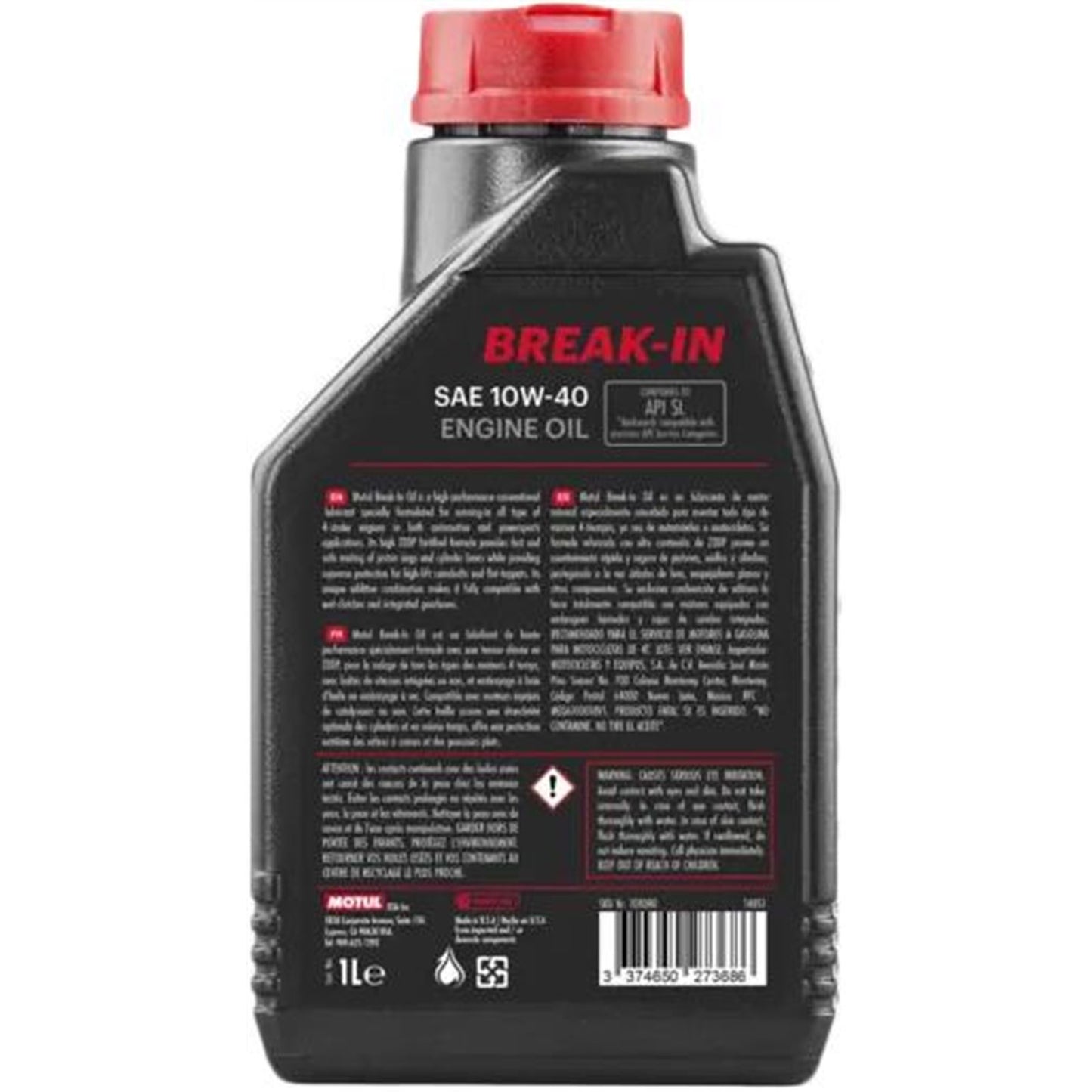 Motul Break-In Oil 10W40 - Universal 108080_1484938