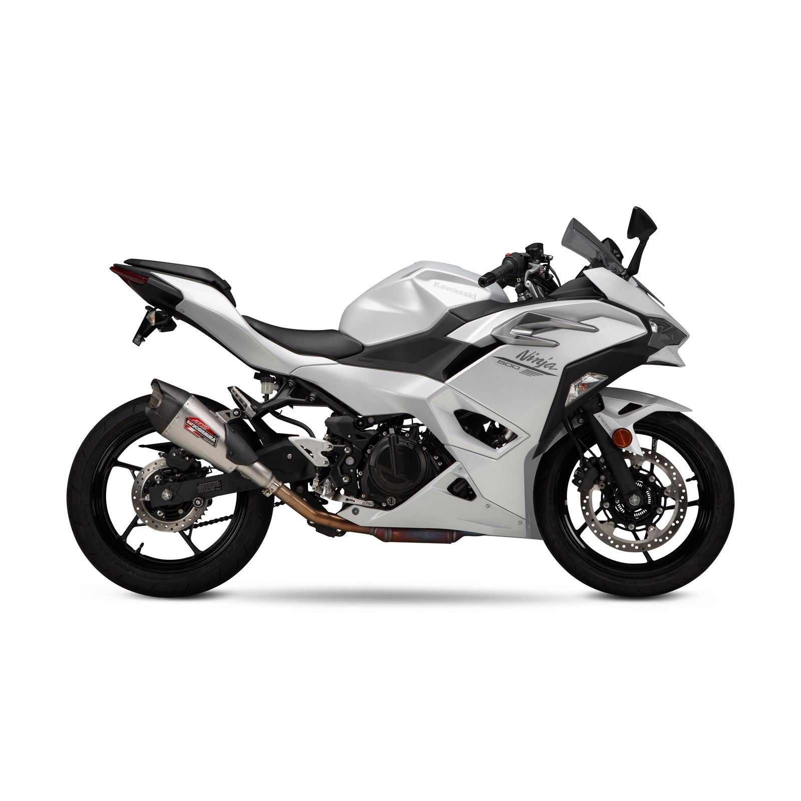 Yoshimura Exhaust Street AT2 SLIP-ON SS-SS-CF for Kawasaki 2024 - Ninja 500 14730BP520_1484934