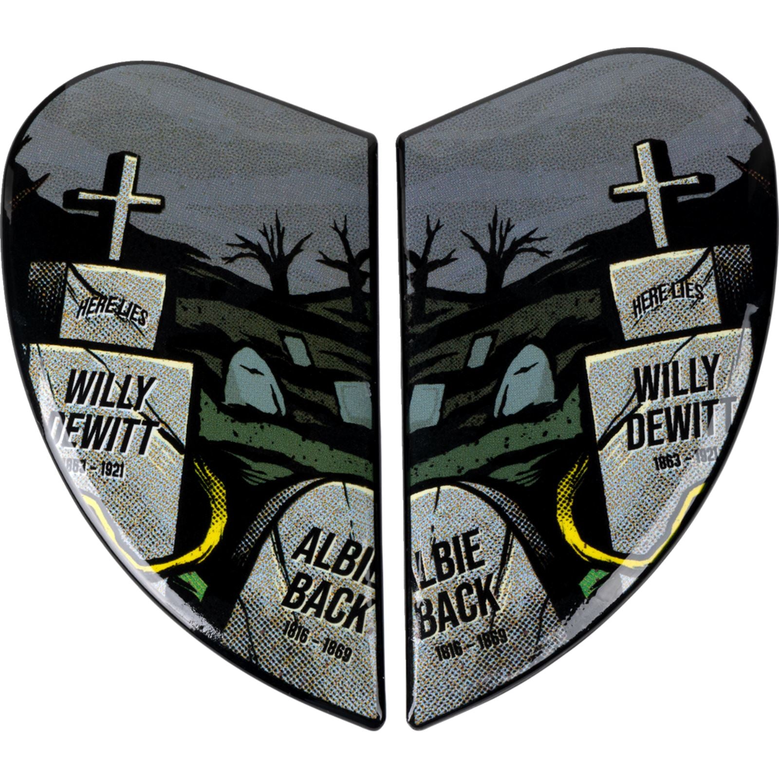 Icon Airform™ Side Plates - Dead Serious - Black 0133-1659_1485066