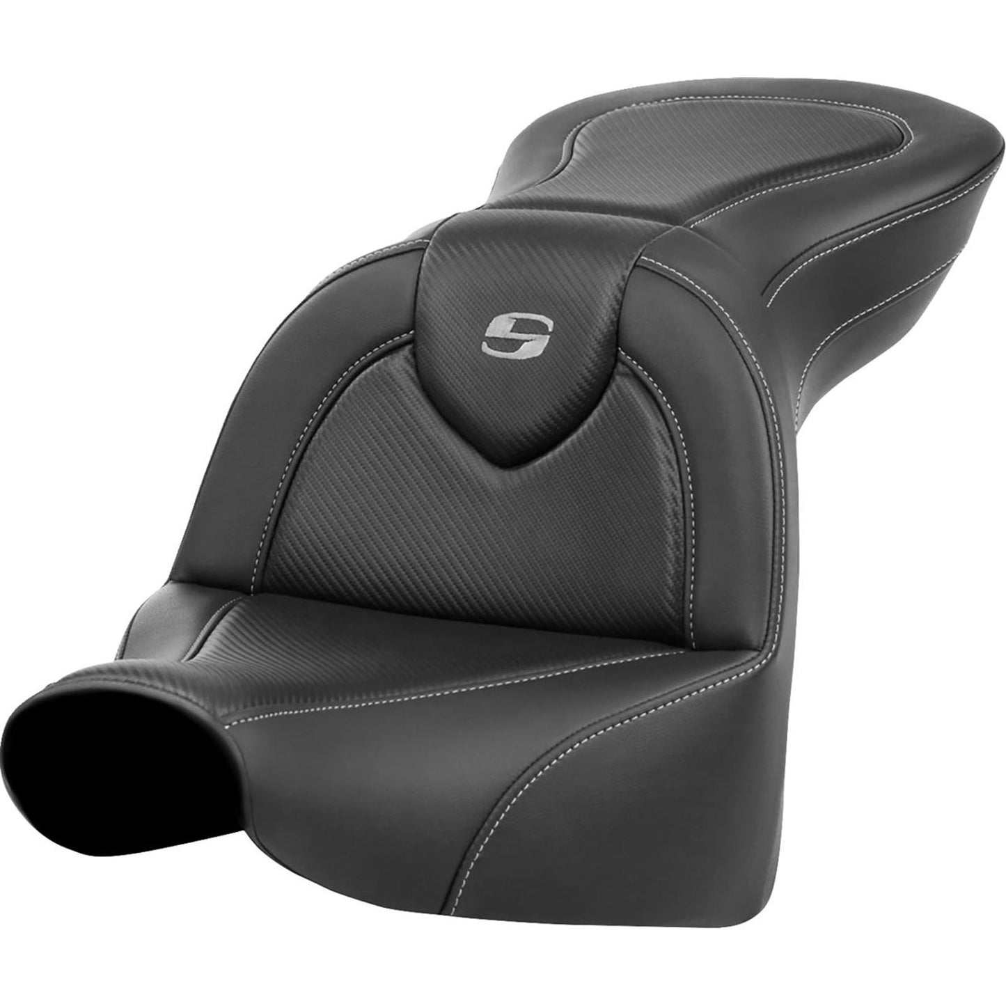 Saddlemen Roadsofa™ Seat - without Backrest - Carbon Fiber - FXBR/S '18-'20 818-31-185_1486236