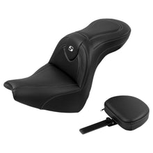 Saddlemen Roadsofa™ Seat with Backrest - Carbon Fiber - FXBR/S '18-'20 818-31-185BR_1702155