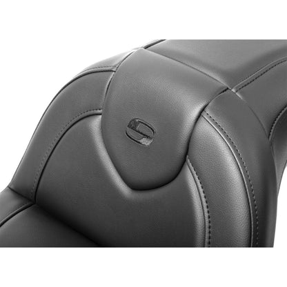 Saddlemen RoadSofa™ Seat without Backrest - Black Stitch - FXBR/S '18-'20 818-31-187_1702161