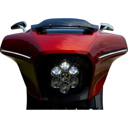Custom Dynamics LED Headlight - Shark Demon™ for H-D FLHX/SE '23-25 SD2-23BAT-W_1486767