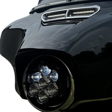 Custom Dynamics LED Headlight - Shark Demon® for Harley-Davidson® [MPN: SD2-BW-W]_1486768