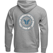 Thor Badge Zip-Up Hoodie - Heather Gray_1485422
