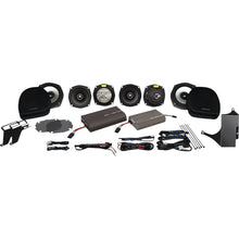 Hogtunes 425 W Dual Amp/ 6 XL Speaker Kit fits Harley-Davidson G2 Ultra 6 Pack-XL_1485508