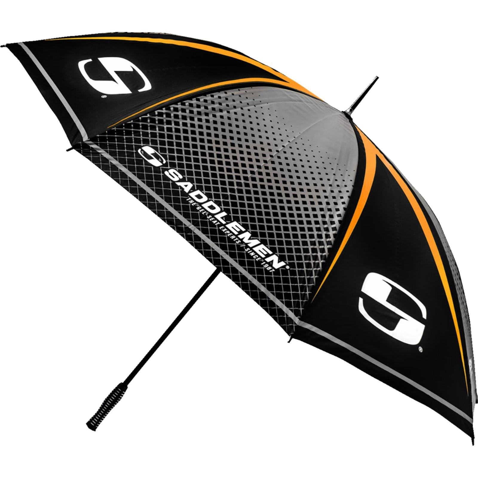 Saddlemen Umbrella - Black/Gray/Orange 9501-0292_1485518