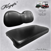 Birdie Pro Kozip Cushion Set Front Seat for EZGO TXT- Black (2014-up) [MPN: SCTX06]_2115907