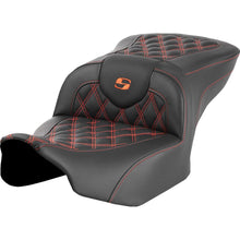 Saddlemen Roadsofa™ Seat Orange Lattice Stitch - FLTR/FLHX '23-'24 823-07-18203_1501282