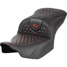 Saddlemen Roadsofa™ Seat - Honeycomb - Red Stitch - FLTR/FLHX '23-'24 823-07-18904_1523845